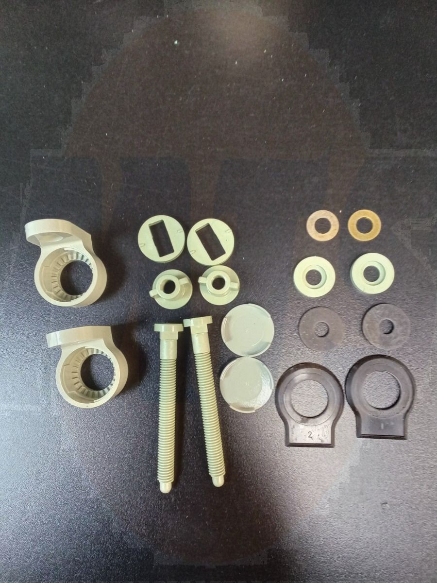 
Twyford Plastic Hinges Green
