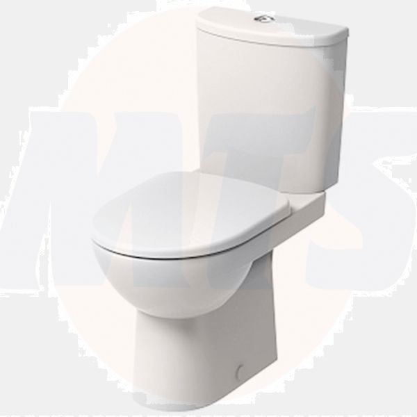 Twyford quick release family seat & cover Top fix hinge: Soft closing mechanism E17868WH