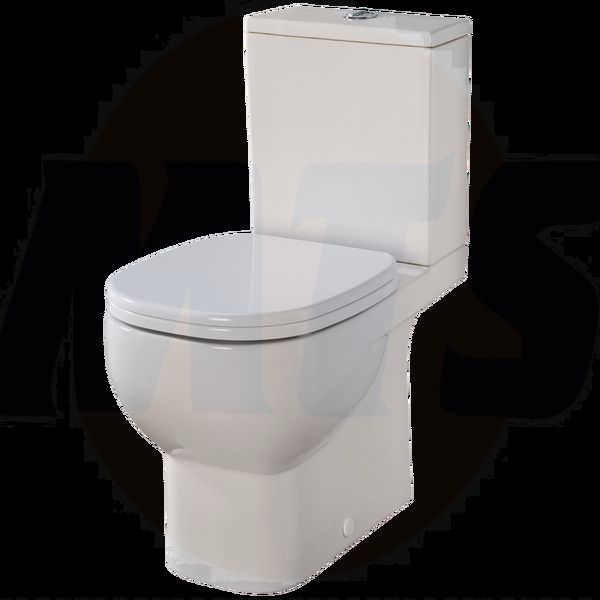 Twyford Quinta Toilet Seat and Cover Soft Close QT7851WH
