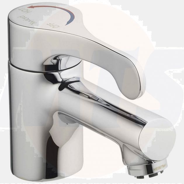 Twyford Lever action mixer tap SF5347CP / Twyford Sola Action Basin Mixer Tap - Chrome