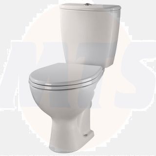 Twyford Toilet Seat with Bottom fix stainless steel hinge AR7815WH