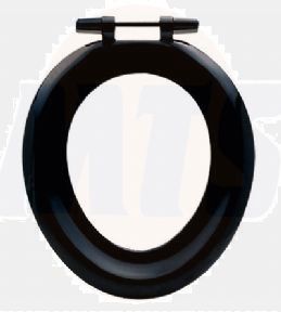 Twyford Toilet Seat bs seat ring Stainless steel, bottom fix hinges ST6881