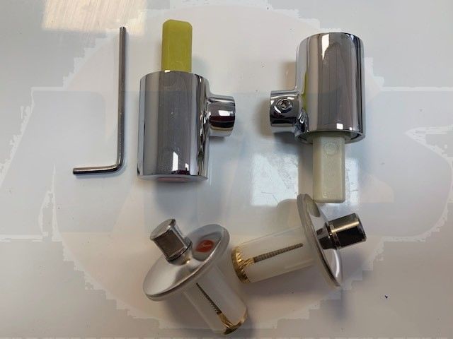 TWYFORD TOILET SEAT HINGES SOFT CLOSING SS HINGES  HINGES ONLY SEAT NOT INCLUDED FTSE29160 