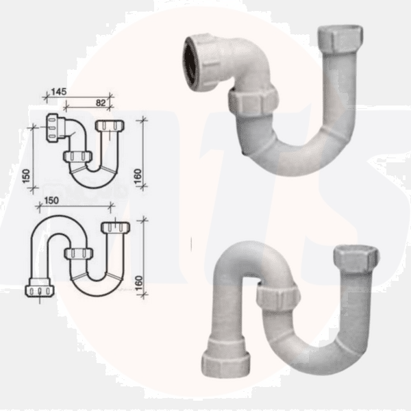 Twyford Tubular Trap WF8493XX