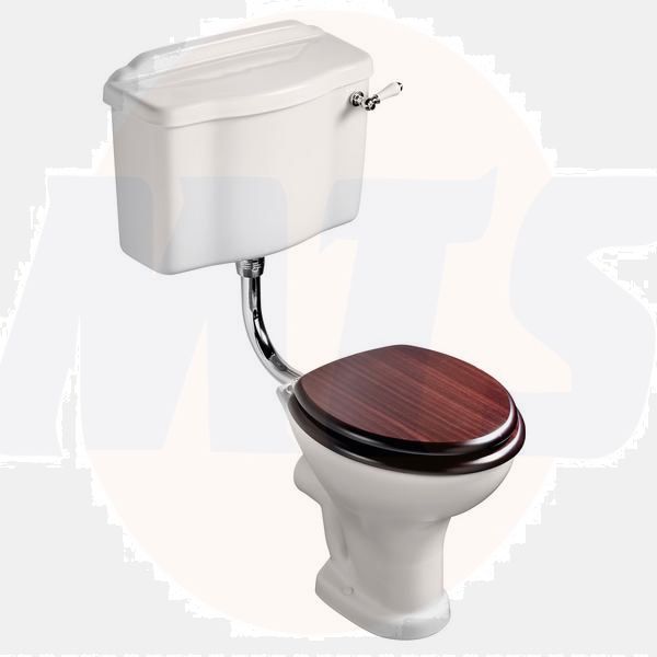 LOW LEVEL FLUSHPIPE SET CHROME