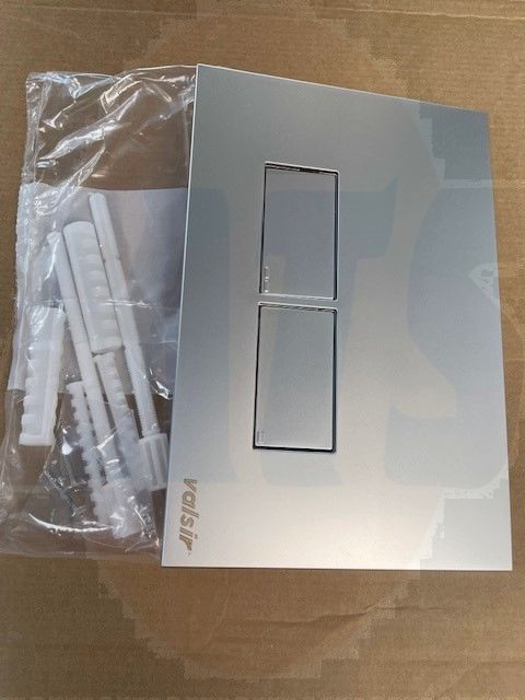 VALSIR P3 MECHANICAL FLUSH PLATE IN SATIN CHROME VS0869237