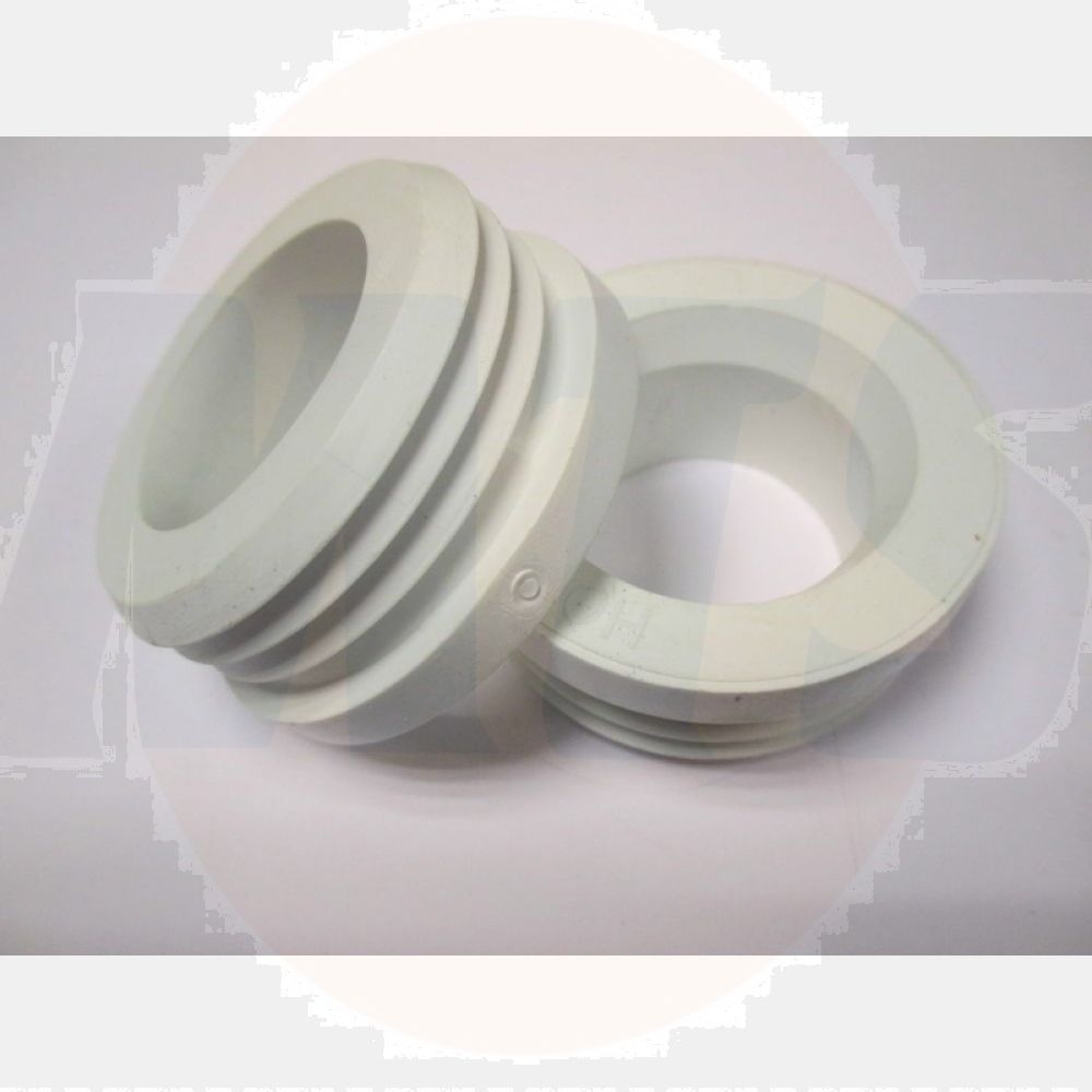 Valsir pan bung for use with the larger 43mm OD straight flush pipe. VS0816005