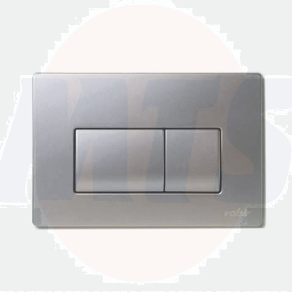 Valsir VS0871335 Standard Push Plates 215x145 ABS Mechanical Flush 871335 Polished Chrome used with our concealed water closet is TROPEA 3 Block S90