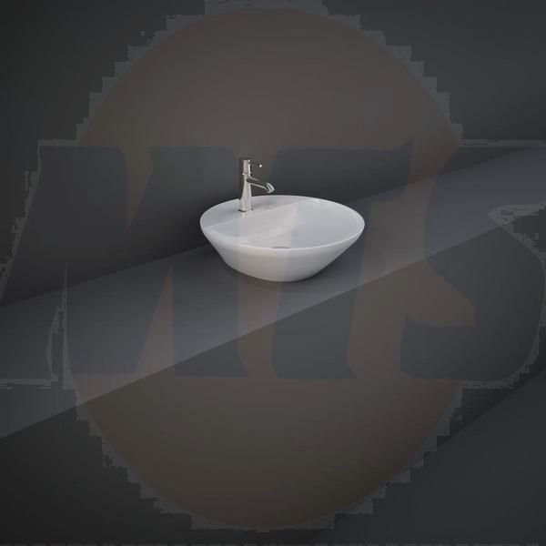 RAK Variant Round Counter Top Wash Bsn 42Cm 1Th VARCT14201AWHA Bathroomsuites