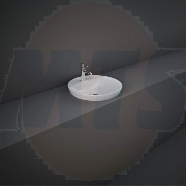 RAK Variant Round Drop-In Wash Bsn 42Cm 1Th VARDI14201AWHA Bathroomsuites