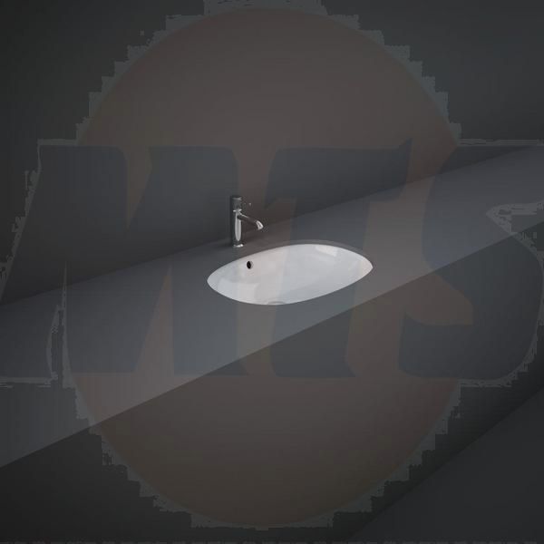 RAK Variant Oval Under Counter Wash Bsn 50Cm VARUC25000AWHA Bathroomsuites