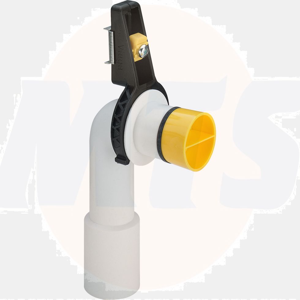 Viega drain bend 2125.9 in DN400 white plastic