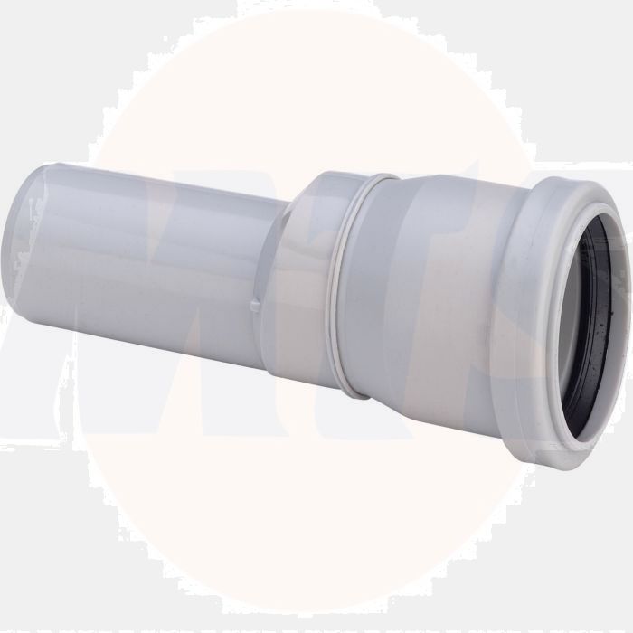 Viega reducer 110468 DN 50x40, gray plastic, with lip seal