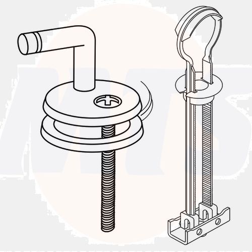 Villeroy & Boch Toilet Seat hinge for toilet seat - 98M10161
