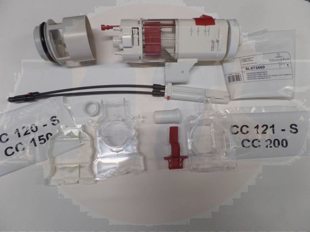 Villeroy & Boch viconnect Toilet Cistern Flush Valve 8L073400 for concealed Cisterns / 03.982.00..0000