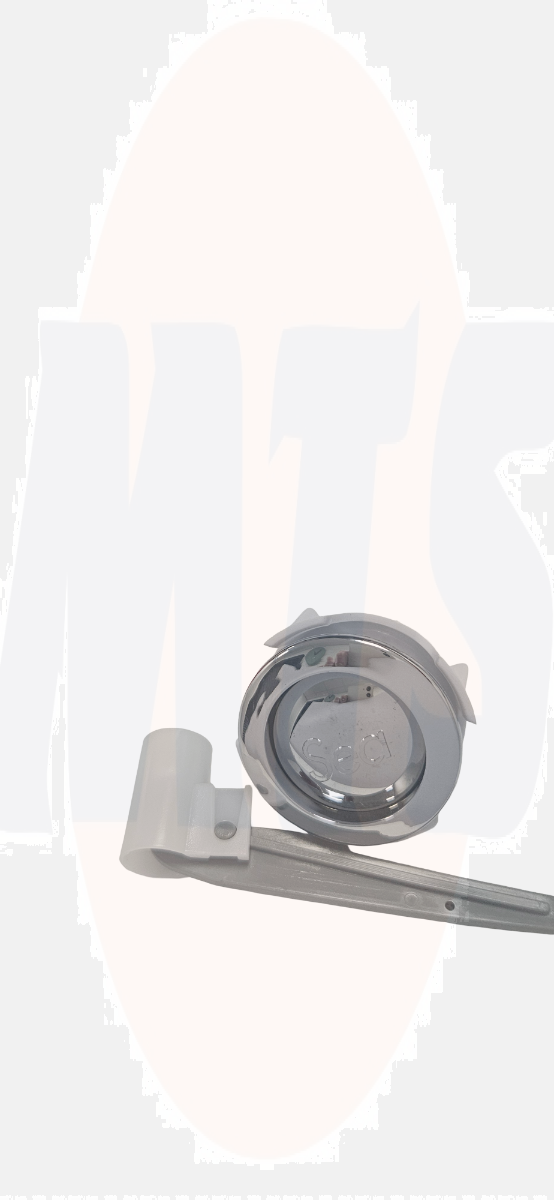 VITRA 429531YP1TE CHROME FLUSH PUSH BUTTON WITH SEA LOGO 