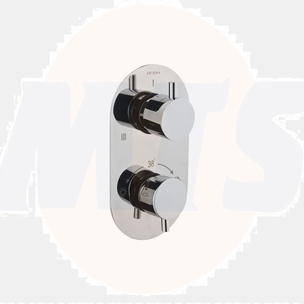 Artema AquaHeat R2 Concealed Bath/Shower Faucet (with 2-Way Diverter) A47025