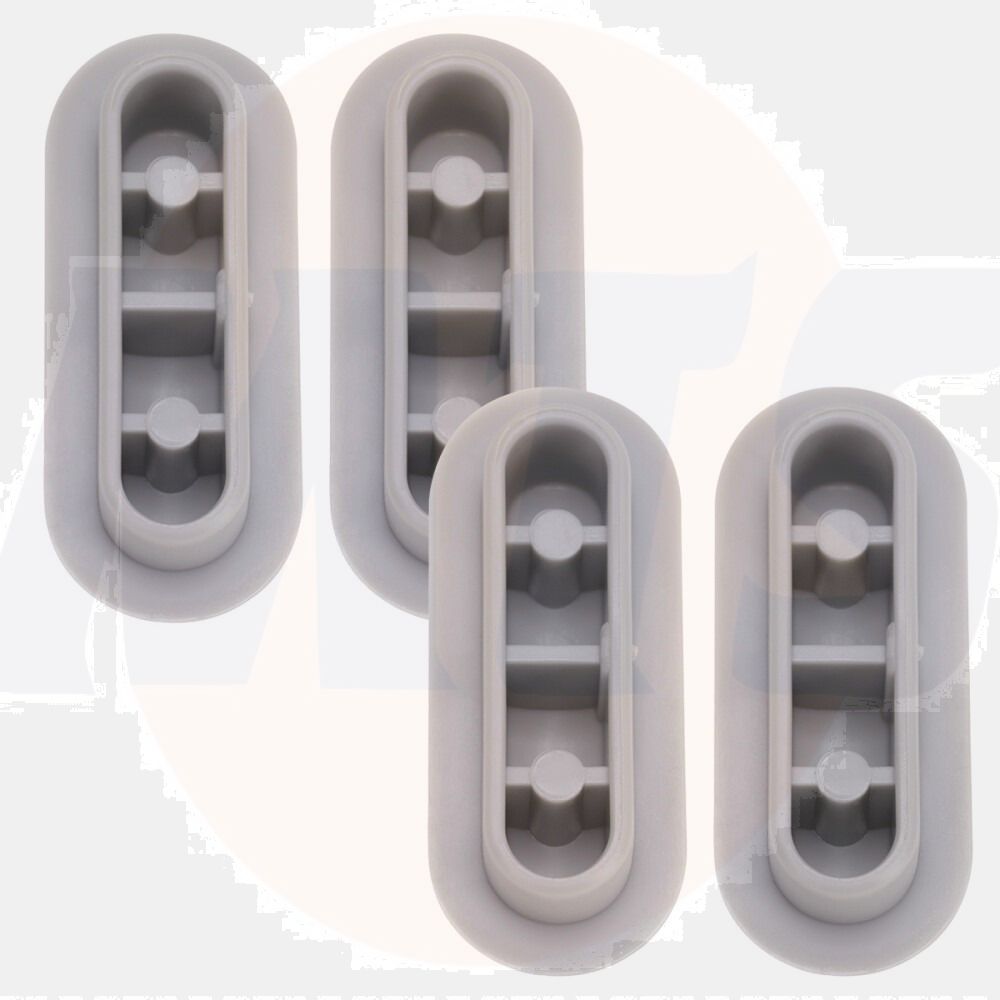 Vitra Toilet Seat and cover Buffers Toilet Lid Gray Stoppers 0804771 (SOLD AS SINGLE)