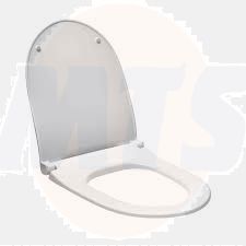 Vitra Nest Quantum Slim Soft Close Toilet Seat and Cover 220-003R009 - Sleek and Modern Design
