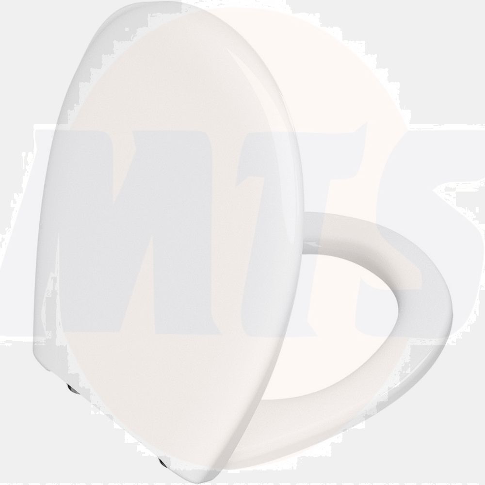 Vitra Opal 84-003-01 Duroplast VitrAclean Toilet Seat and Cover Bottom fix 115-003-001 / 8693405416075