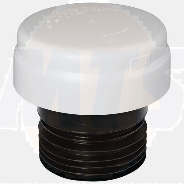 McAlpine VP100E-WH Int/Ext Air Admittance Valve Wh