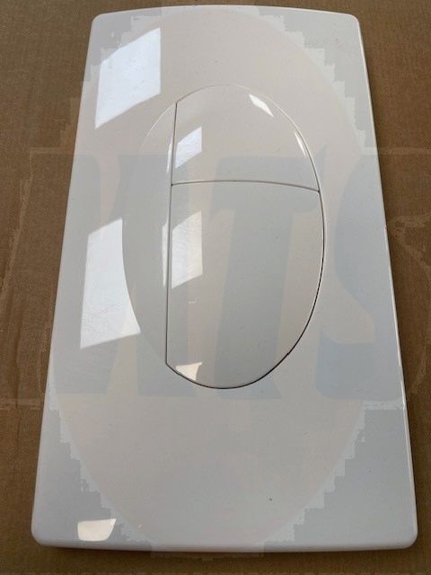 Valsir Flush Plate  VS0828512  White Plastic 828512 / VALSIR VSO828512