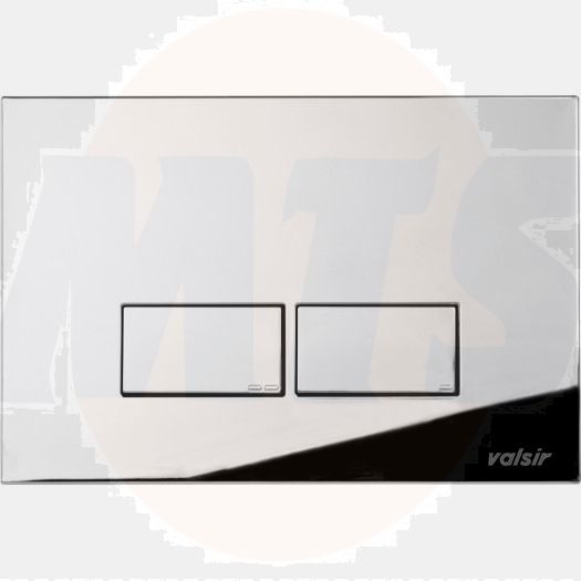 Valsir Push-plate Tropea S Pneumatic & Evolut Chrome ABS push panel square buttons VS0869245
