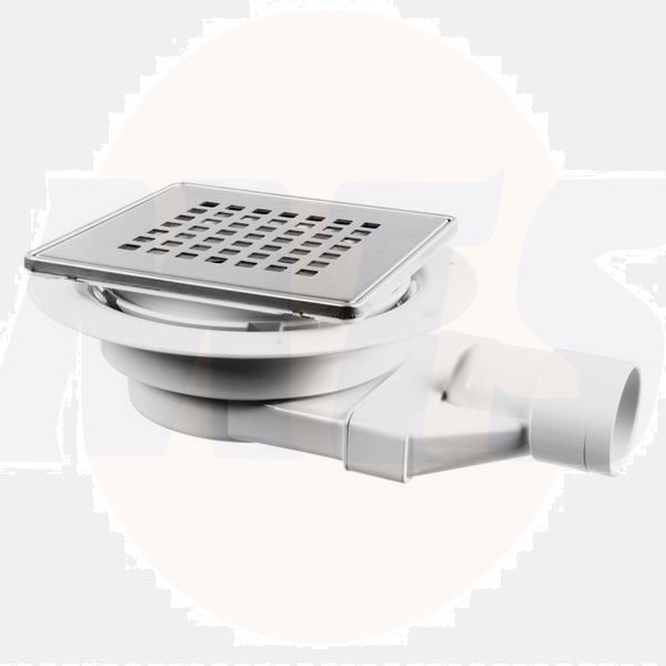 McAlpine Slim FLR Gully/NRV 2 Pce SS 1500mm TL VSG52SL-T6SQ-B Bathroomsuites