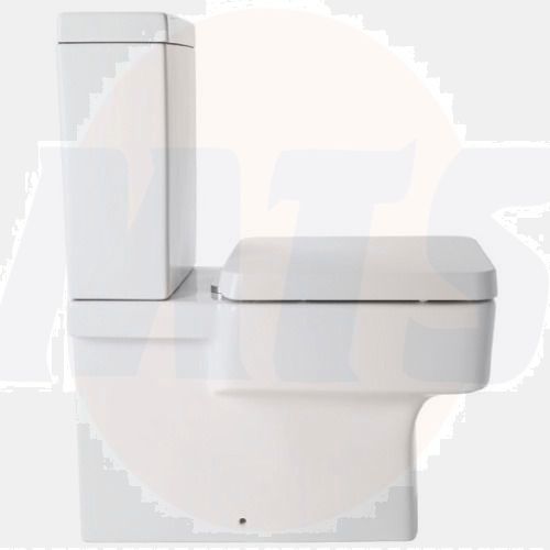 BATHSTORE WATERMARK SOFT CLOSE TOILET SEAT AND COVER WITH FITTINGS 536969 NOT ORIGINAL *CHIPPED, SEE PHOTOS*