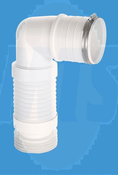 McAlpine WC-CON8F18-BTW WC Conn 4in short (8bx)