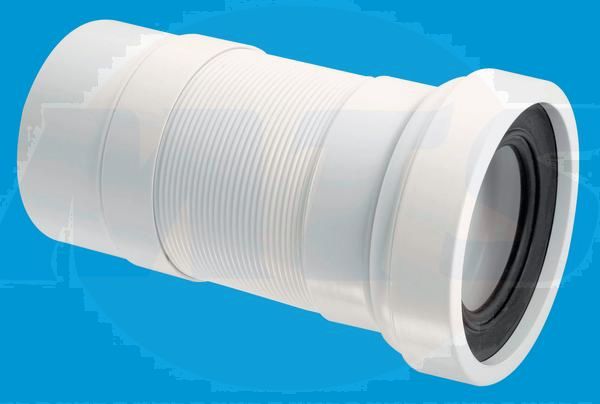 McAlpine WC-F23P flexible WC Conn (10bx)