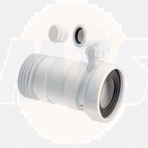 McAlpine WC-F26RV flexible WC Conn (10bx)