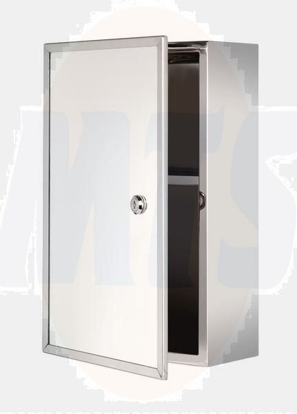 Croydex WC846005 Trent Locking Medicine Cab S/S