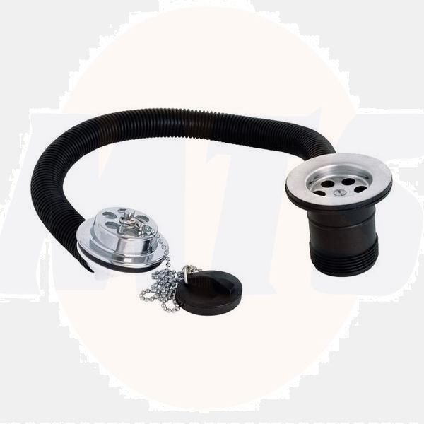 Macdee.WHO94CP.Bath.CWO.1.1/2in.CP.Captive.Plug...