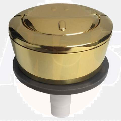WIRQUIN DUAL FLUSH TOILET PUSH BUTTON PUSH BUTTON GOLD 10718081