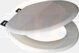 Wirquin Emerald seat and cover with metal hinge - White -SEM18WH