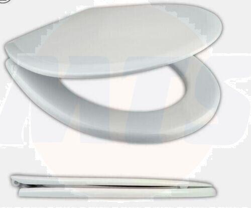 Wirquin Neon Lite Toilet Seat Plastic hinge White 270693