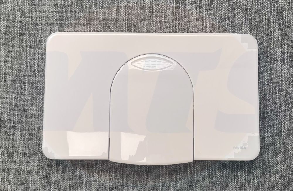 WISA 2100 WHITE FLUSH PLATE 8050.420600/ 104001