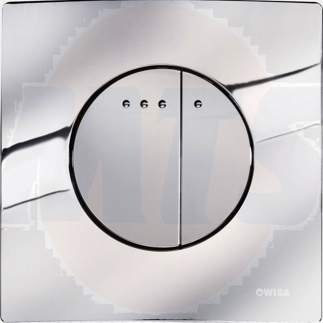 Wisa Quadro control panel Enyo DF bright chrome 8050416751