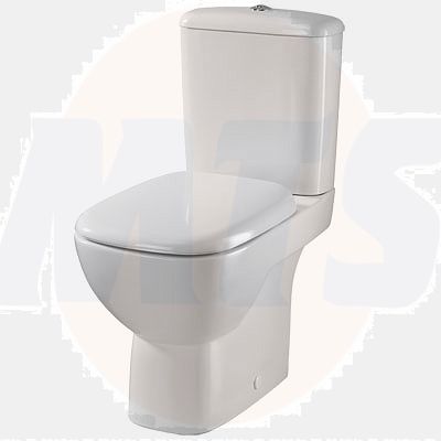 Twyford Moda Toilet Seat With soft closing mechanism MD7851WH