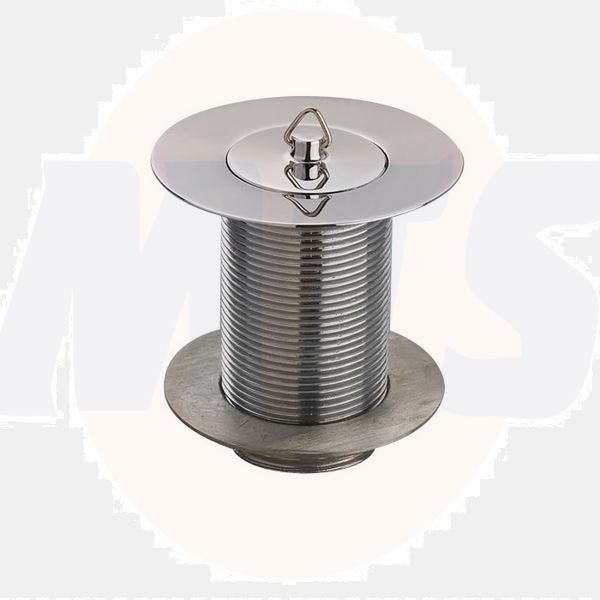 Wirquin long/solid sink waste 1 1/2in Chrome Plated  WSS30WC