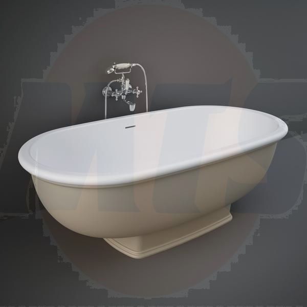 RAK Washington Freestanding Bath Tub In Cuppuccino WTBT15681514 Bathroomsuites