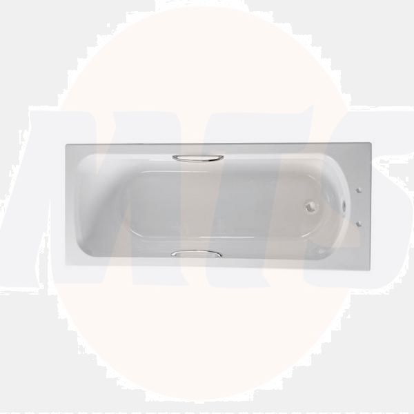 Roca  Cadiz bath 1700 x 700mm with grips - 0 taphole Z027749000