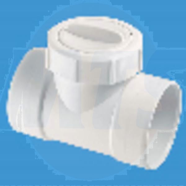 McAlpine Z28M-NRVS 2in Non-Return Vlv Solvent Weld