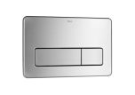 Roca In-Wall PL3 DUAL - Vandal-proof stainless steel dual flush operating plate for concealed cistern A890097004