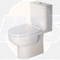 DURAVIT toilet seat DuraStyle with soft closing hinges stainless steel, white 20790000