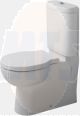 Duravit Foster seat and cover, Standard close 0060210000 For wall hung toilet Pans 017509