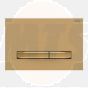 Geberit Sigma50 flush plate for dual flush, brass 115.672.QF.2 Bathroomsuites