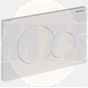 Geberit Sigma01 Alpine White Dual Flush Plate