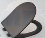 Vitra Sento Slim Toilet Seat  Soft Close  Black 120-070-009